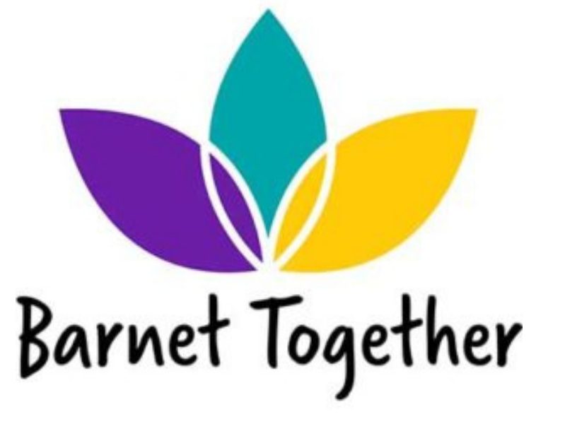 Barnet Together logo next to text that reads "Fundraising Training Sessions"